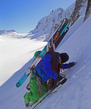 Mike Leake backcountry skier