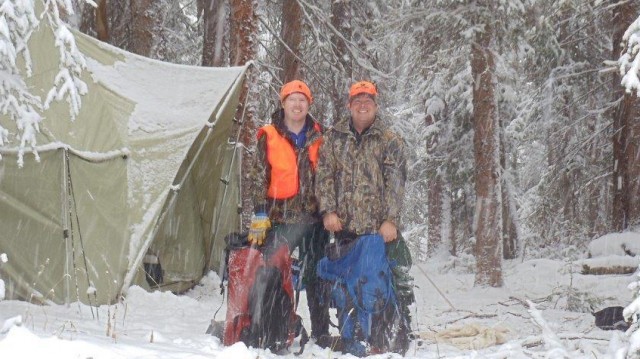 Brothers at Elk Camp