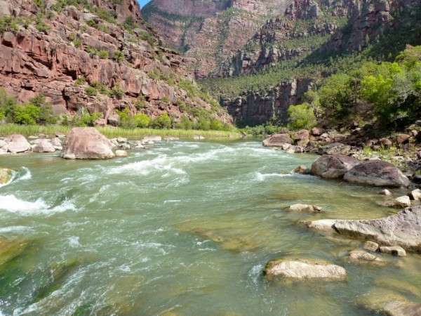 Flaming Gorge dam