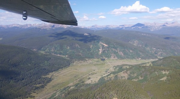 camp hale from EcoFlight