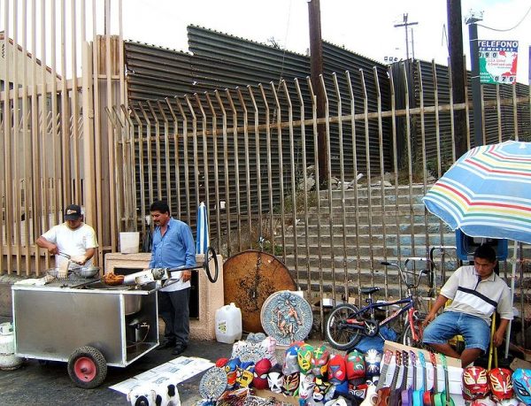 Tijuana Mexico border fence