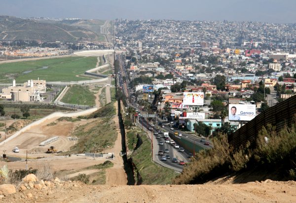 Tijuana border fence